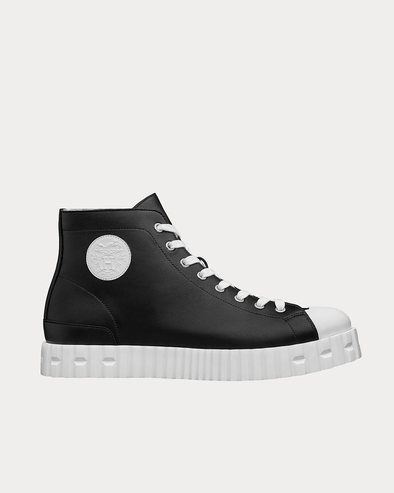 Hermès Climb Noir High Top Sneakers - 1