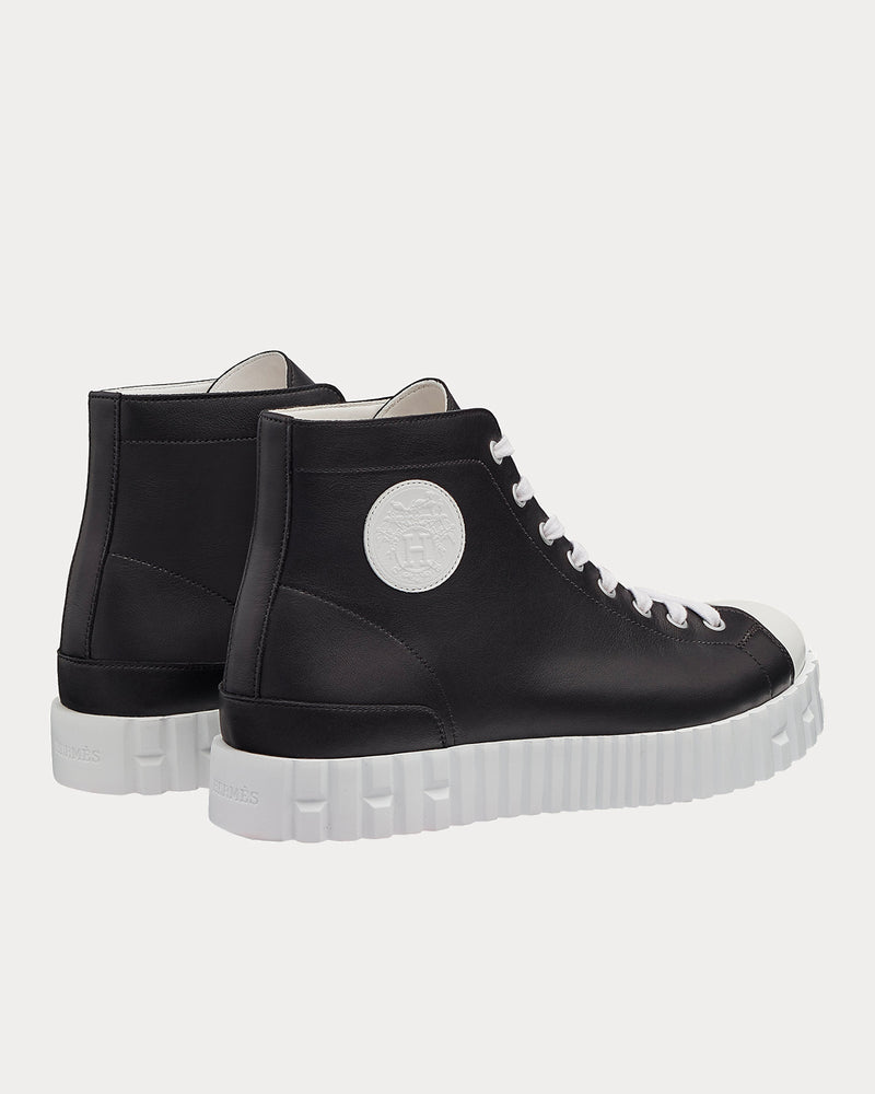 Hermès Climb Noir High Top Sneakers - 3