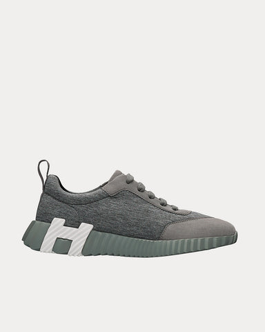 Hermès Bouncing Gris Osmium Low Top Sneakers