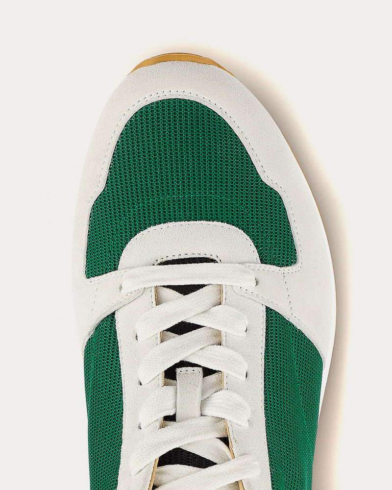 Hermès Escape Vert Sapin / Blanc / Noir Low Top Sneakers - 4