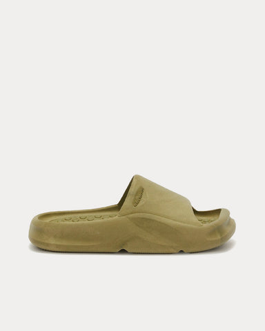 Heron Preston Eco Moulded Khaki Slides