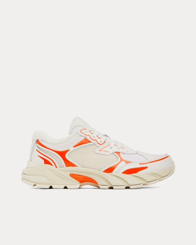 Heron Preston Block Stepper White / Orange Low Top Sneakers