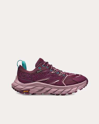 Hoka Anacapa Low GTX Grape Wine / Elderberry Running Shoes