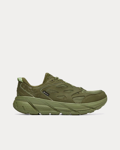 Hoka Clifton L GORE-TEX Avocado / Green Moss Running Shoes