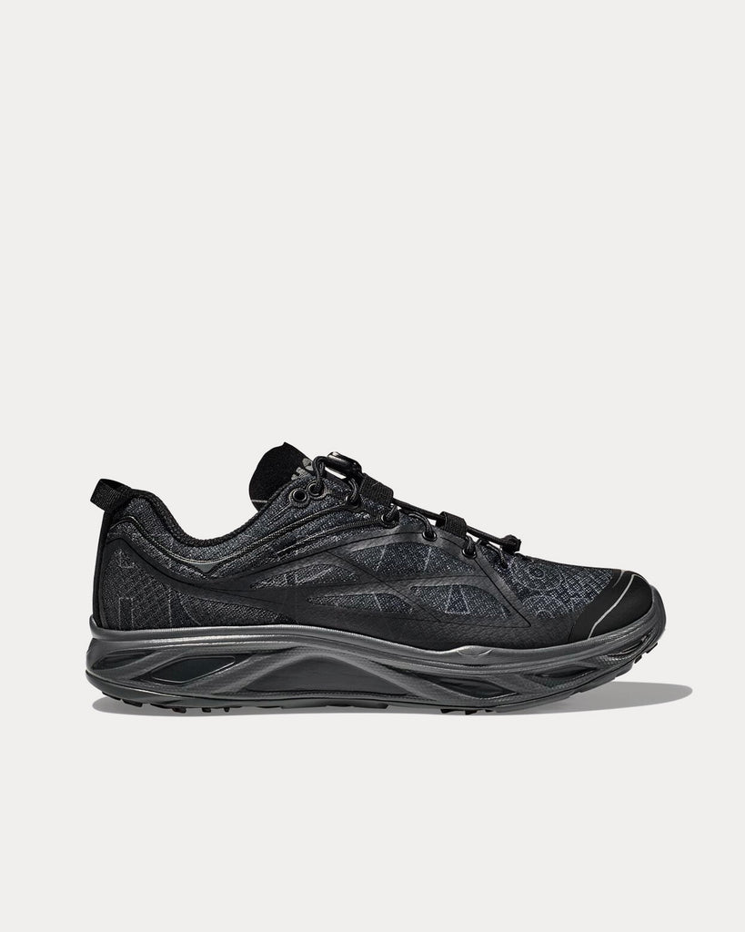 Hoka Huaka Origins Black / Black Running Shoes - Sneak in Peace