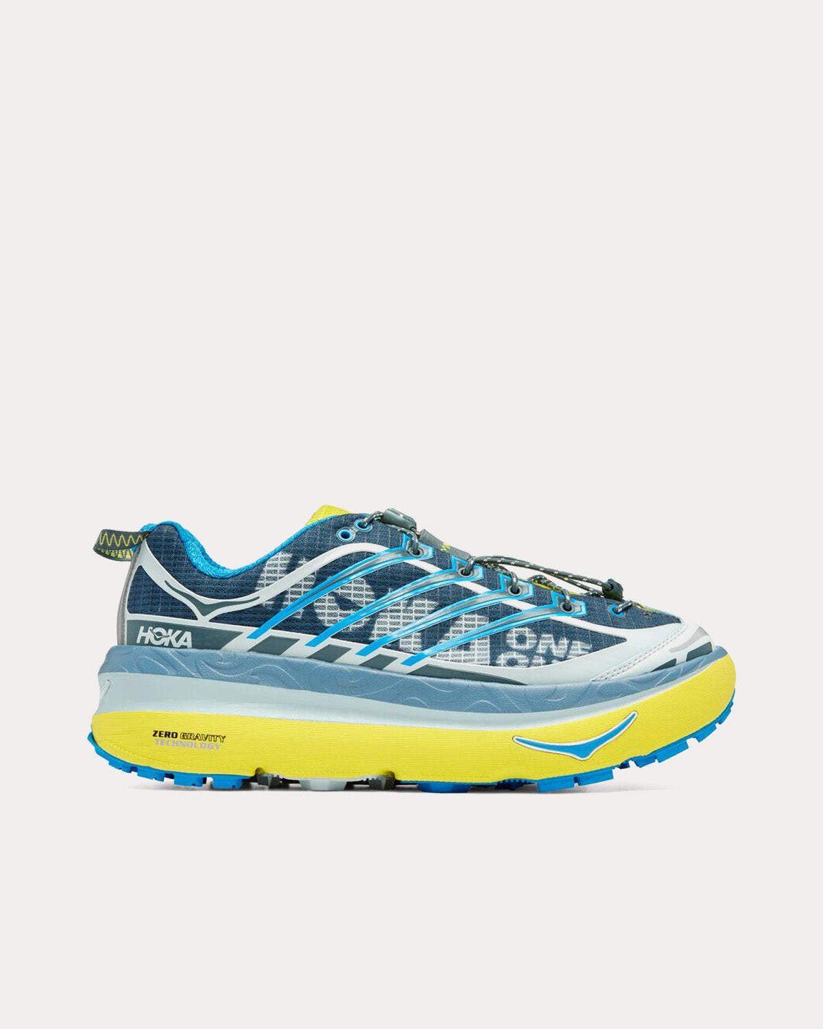 Hoka Mafate Origins Goblin Blue / Diva Blue Running Shoes - Sneak in Peace