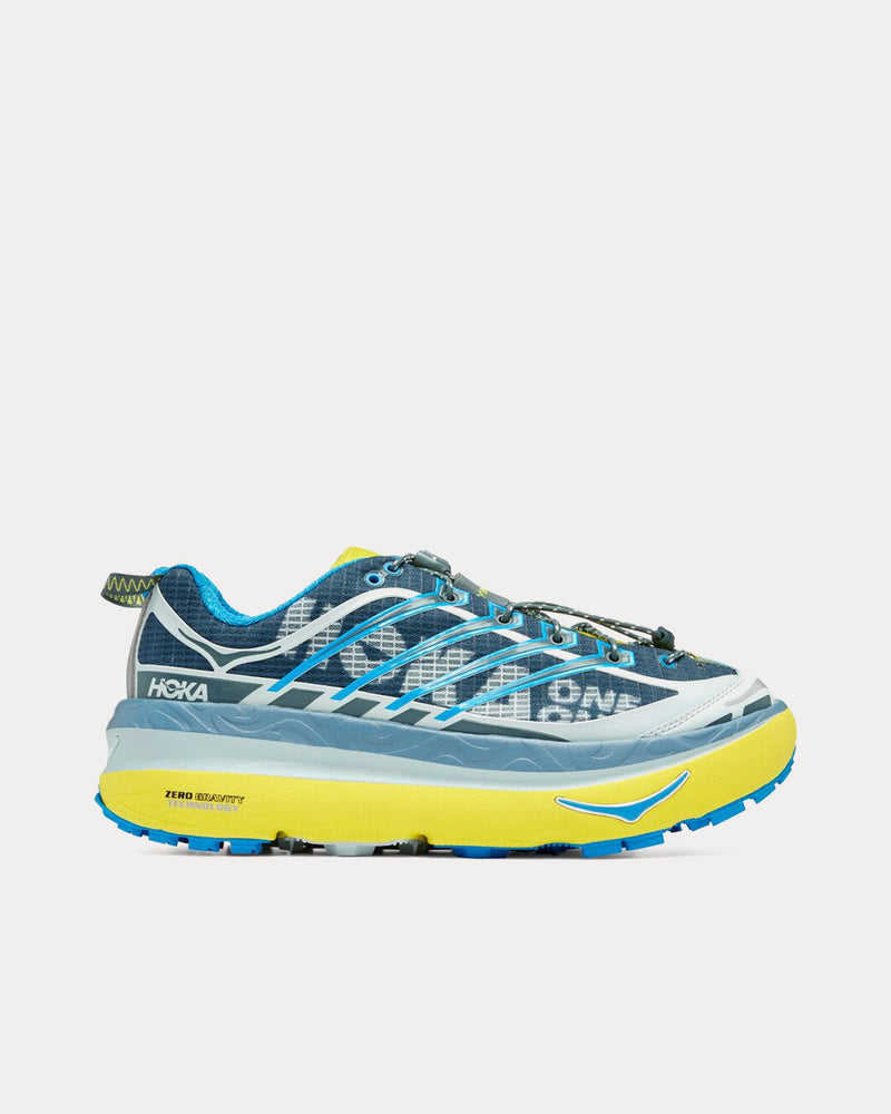 Hoka Mafate Origins Goblin Blue / Diva Blue Running Shoes - 1