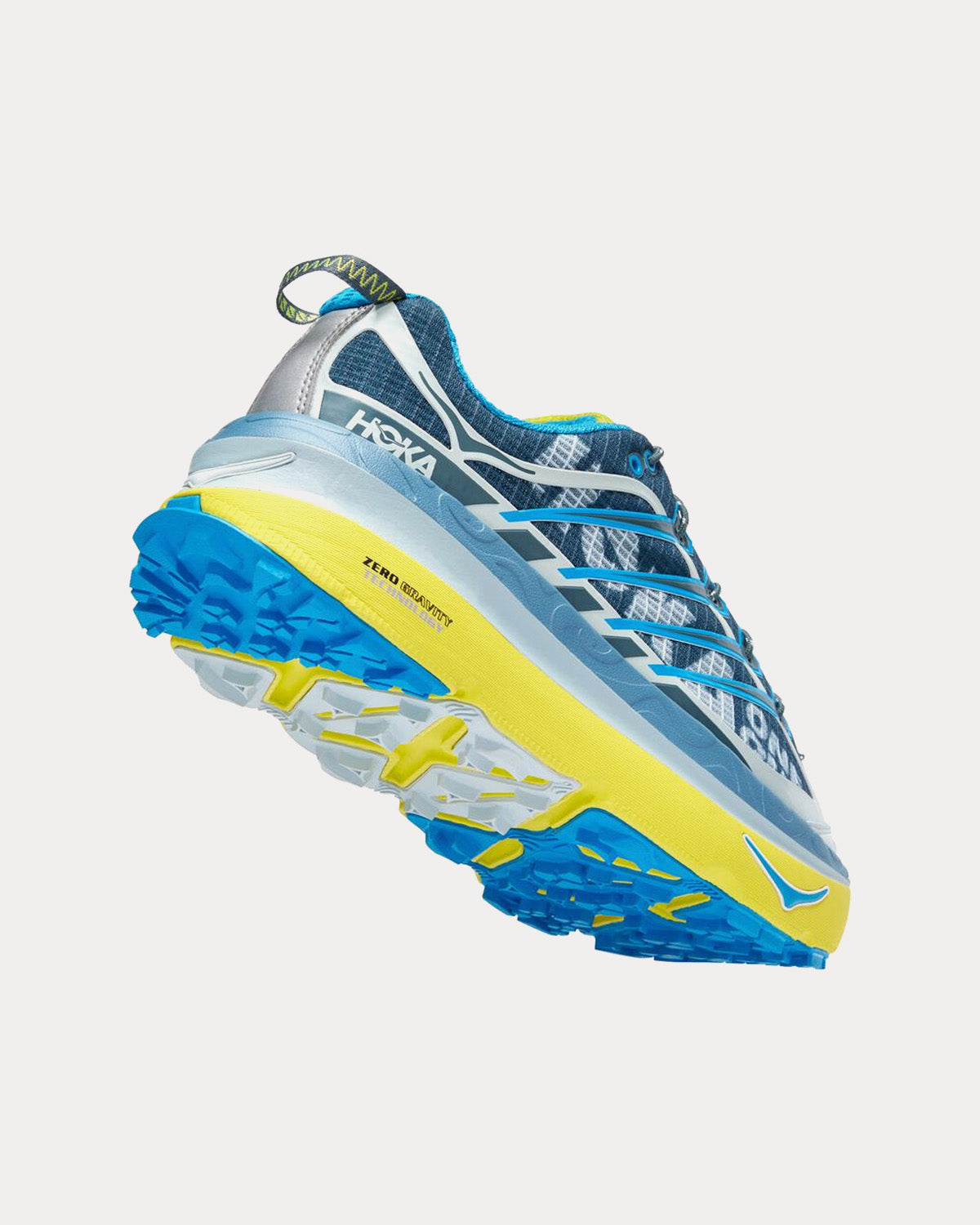 Hoka Mafate Origins Goblin Blue / Diva Blue Running Shoes - 3