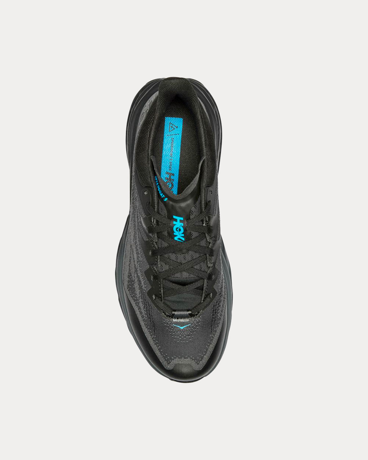 Hoka Speedgoat 5 GORE-TEX Black / Black Running Shoes - 2