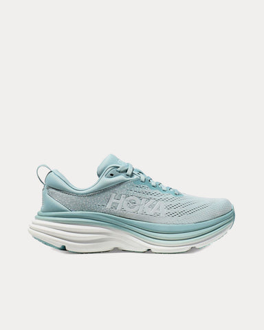 Hoka Bondi 8 Cloud Blue / Ice Flow Running Shoes