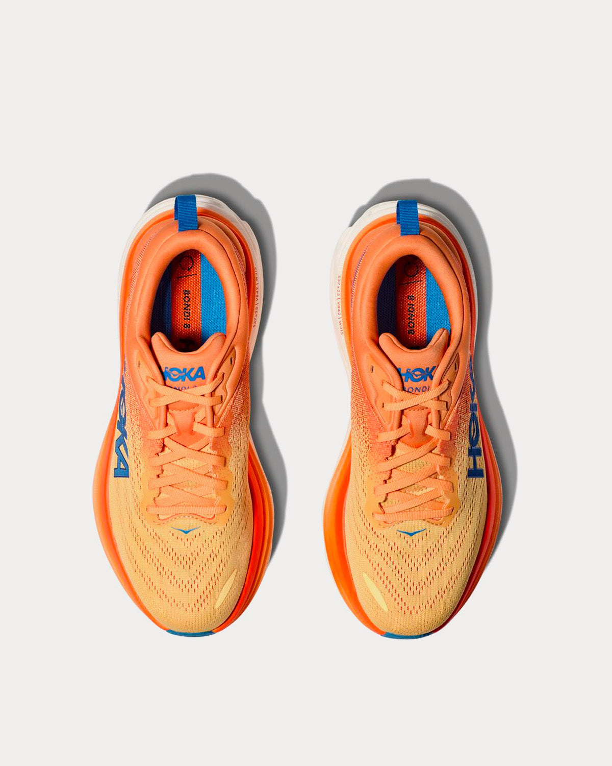 Hoka - Bondi 8 Impala / Mock Orange Running Shoes