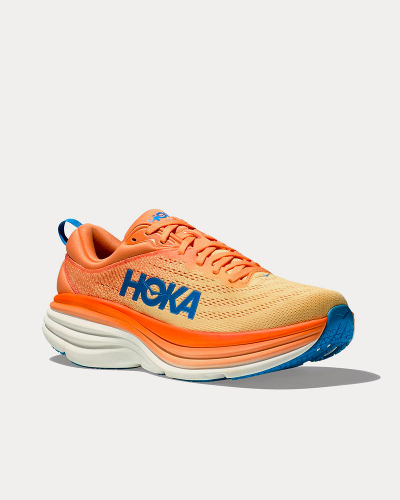 Hoka Bondi 8 Impala / Mock Orange Running Shoes - 3