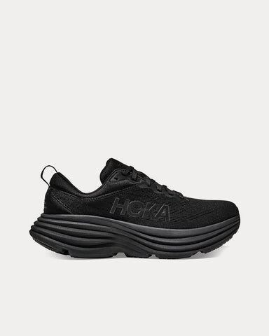 Hoka Bondi 8 Black / Black Running Shoes