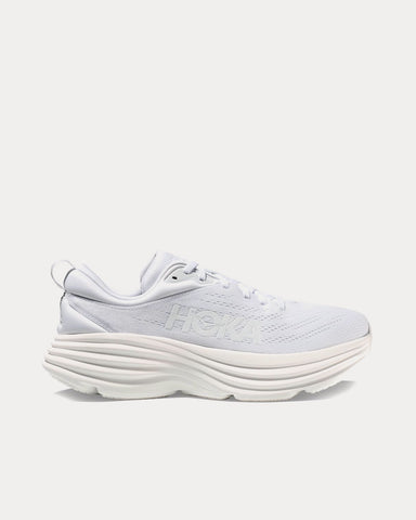 Hoka Bondi 8 White / White Running Shoes