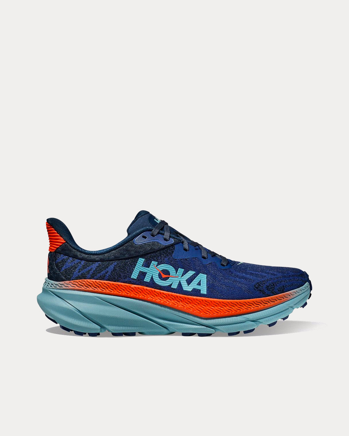 Hoka Challenger 7 Bellwether Blue / Stone Blue Running Shoes - 1