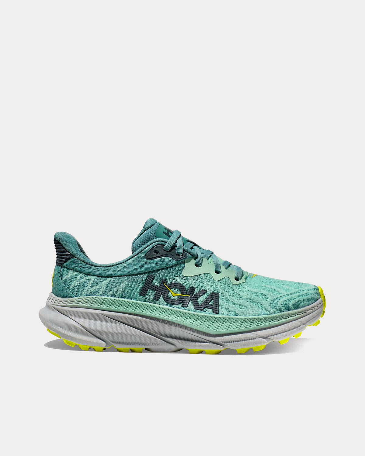 Hoka Challenger 7 Mist Green / Trellis Running Shoes - 1