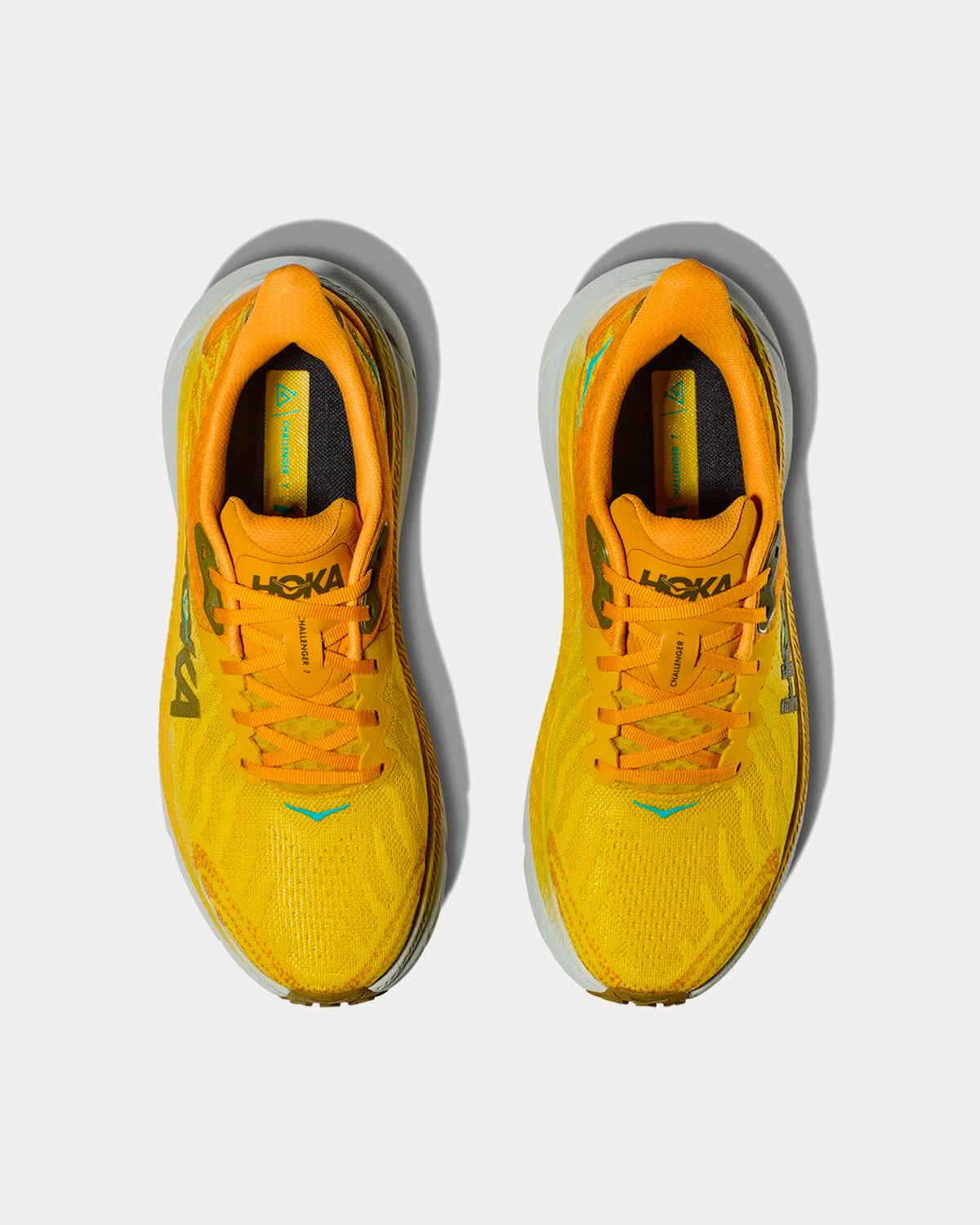 Hoka - Challenger 7 Passion Fruit / Golden Yellow Running Shoes