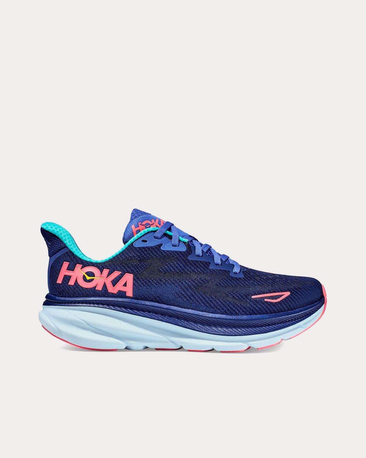 Hoka - Clifton 9 Bellwether Blue / Ceramic Running Shoes