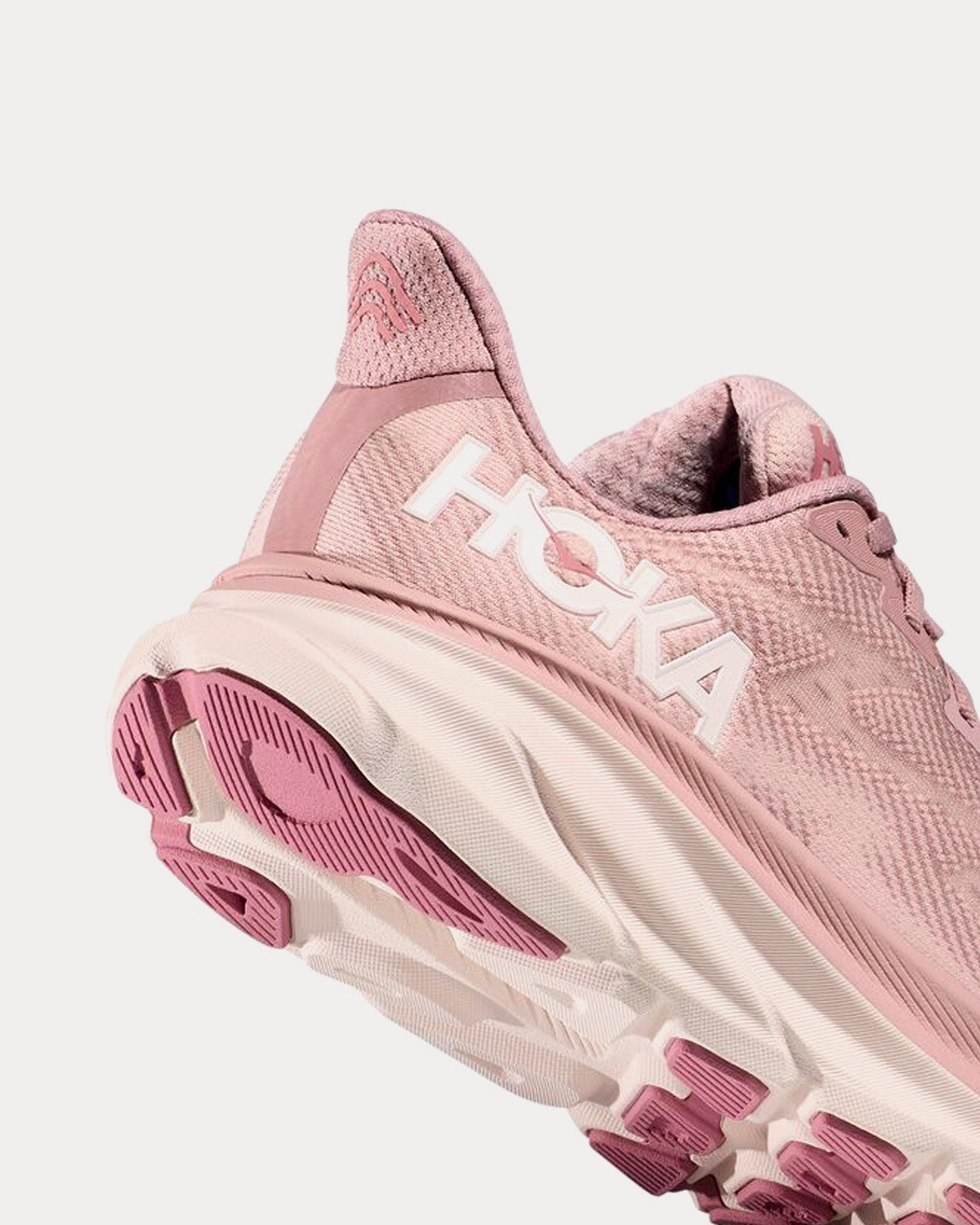 Hoka - Clifton 9 Pale Mauve / Peach Whip Running Shoes