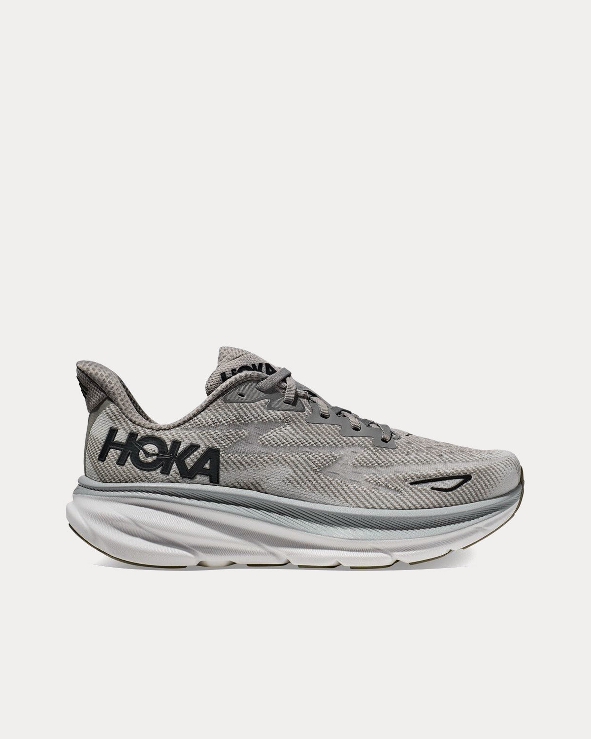 Hoka Clifton 9 Harbor Mist / Black Running Shoes - 1