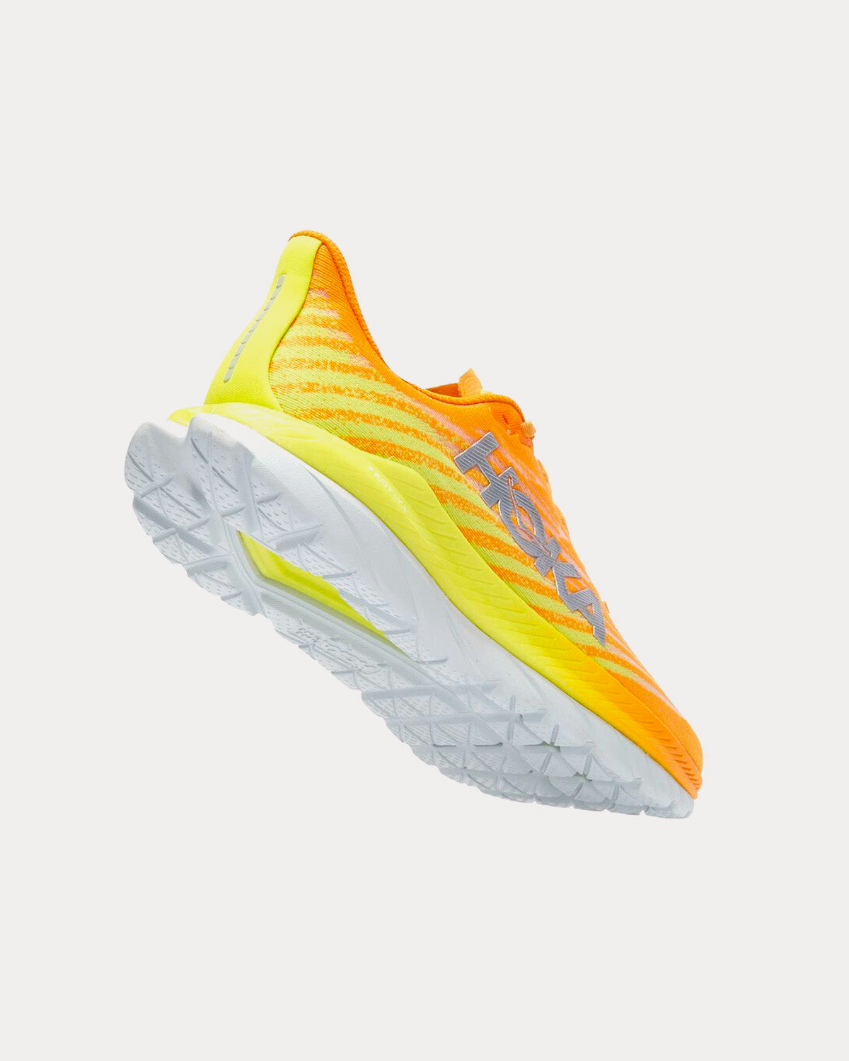 Hoka Mach 5 Radiant Yellow / Evening Primrose Running Shoes - 3