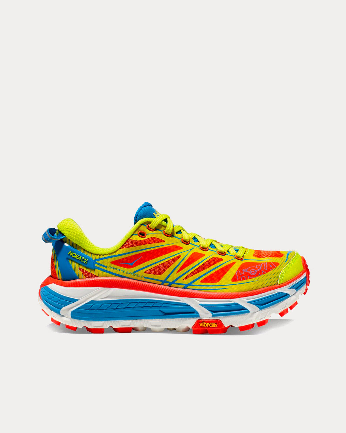 Hoka Mafate Speed 2 Flame / Evening Primrose Running Shoes - 1