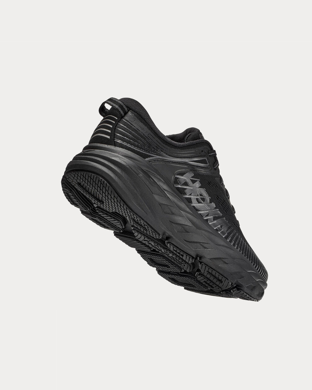 Hoka Bondi 7 Black Running Shoes - 4