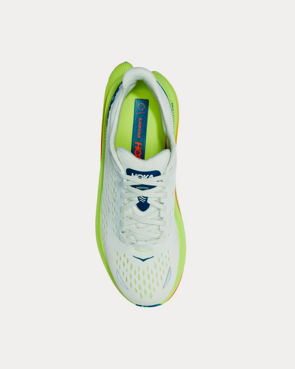 Hoka Kawana Blanc De Blanc / Butterfly Running Shoes - 2