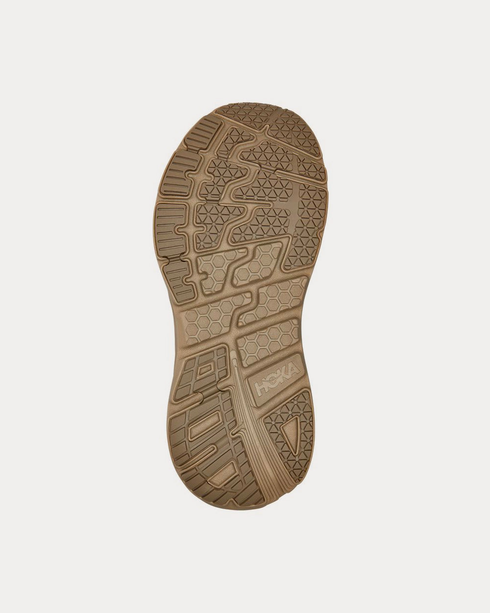 Hoka Bondi L Oxford Tan Running Shoes - 5