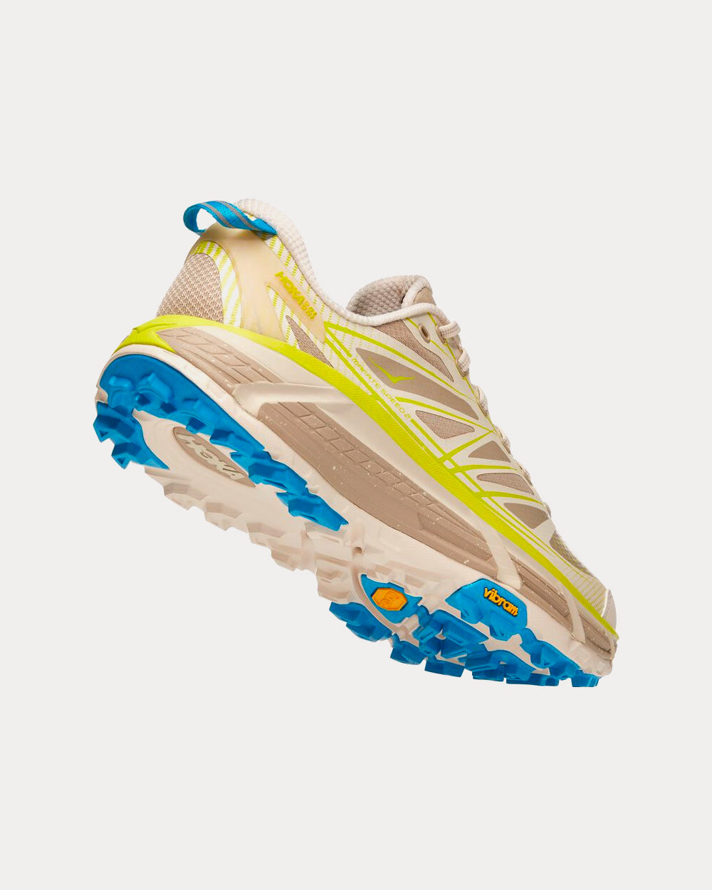 Hoka Mafate Speed 2 Origins Eggnog / Oxford Tan Running Shoes - 4