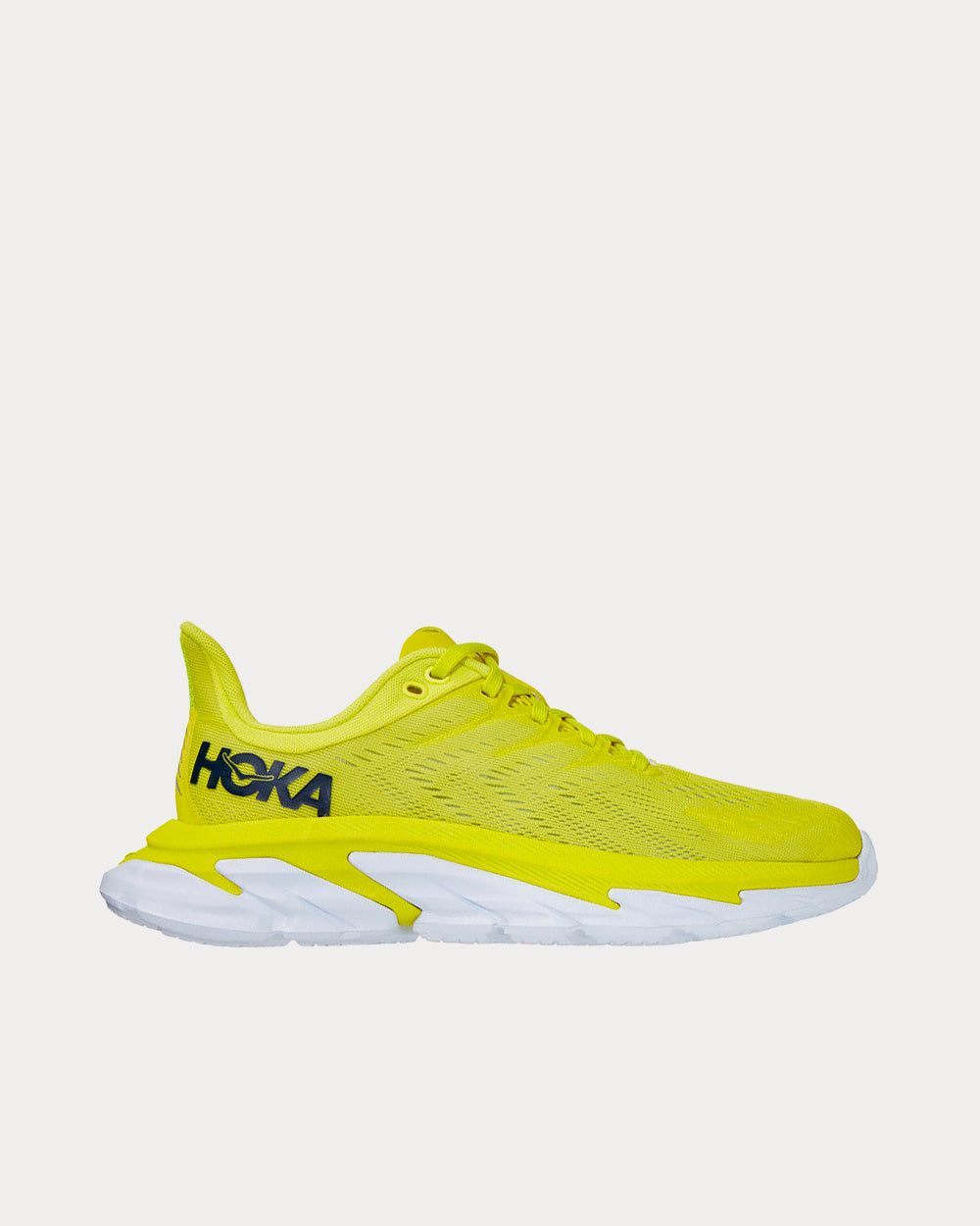 Hoka Clifton Edge Yellow / White Running Shoes - 1