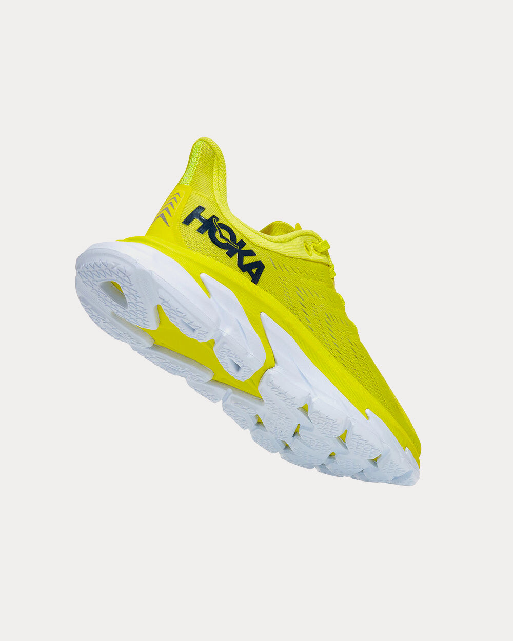 Hoka - Clifton Edge Yellow / White Running Shoes