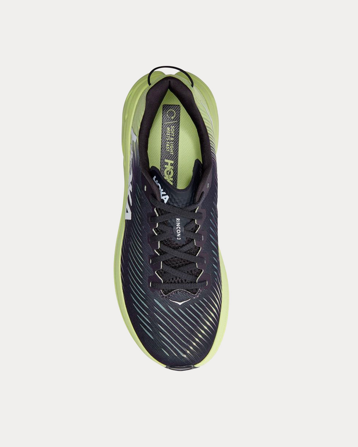 Hoka Rincon 3 Blue Graphite / Butterfly Running Shoes - 2