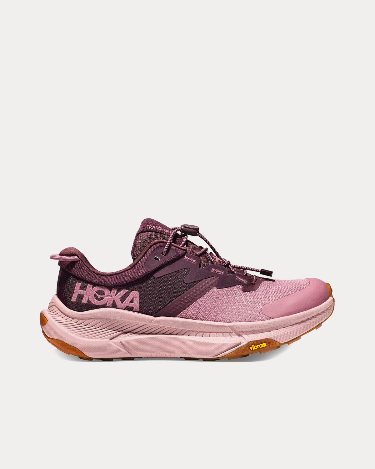 Hoka Transport Raisin / Wistful Mauve Low Top Sneakers - 1