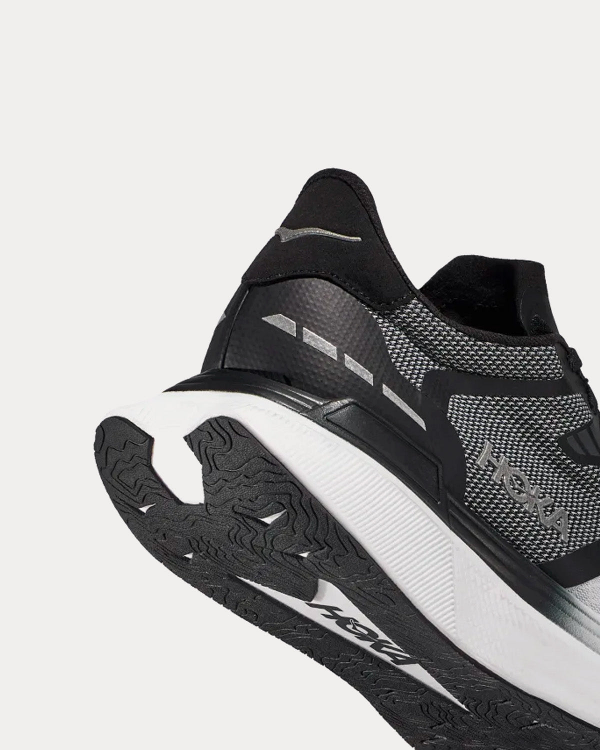 Hoka - Transport X White / Black Running Shoes