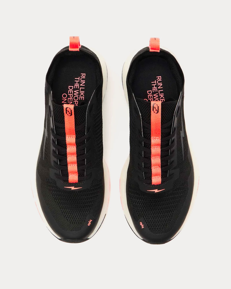 Hylo Run Black / Coral Running Shoes - 2