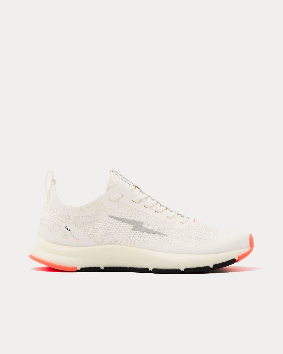 Hylo Run White / Coral Running Shoes - 1