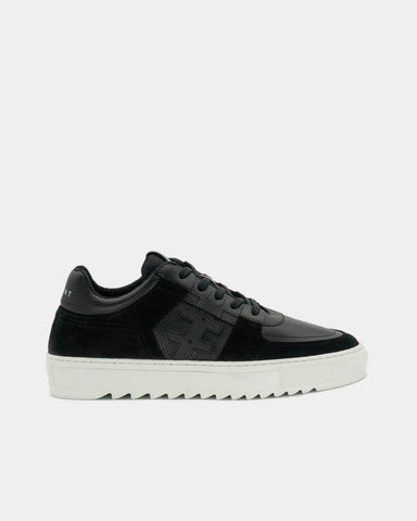 Hyphnt City Walker Black Low Top Sneakers