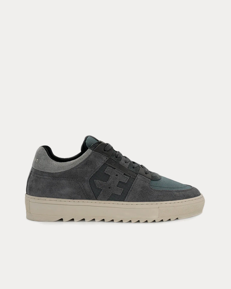 Hyphnt City Walker Dark Ice Grey Low Top Sneakers - 1