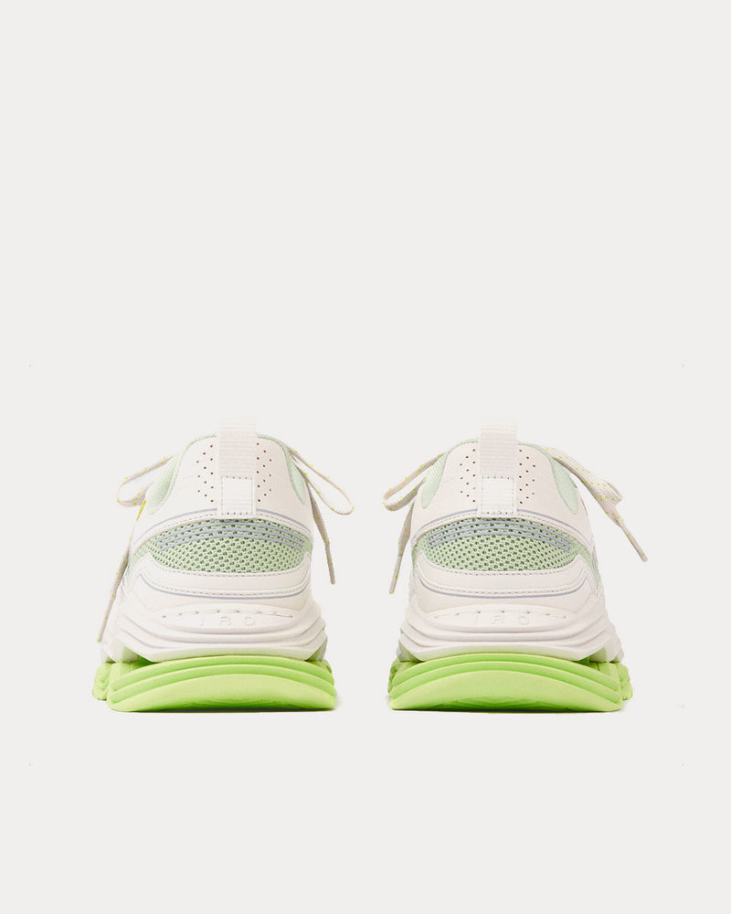 IRO Wave Chunky White / Green Low Top Sneakers - 3