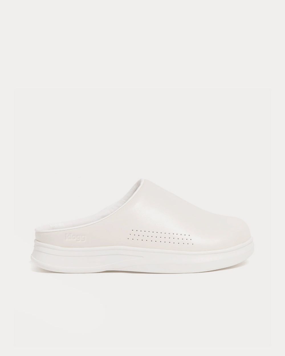 Klogg Log 1.0 All White Slip Ons - Sneak in Peace