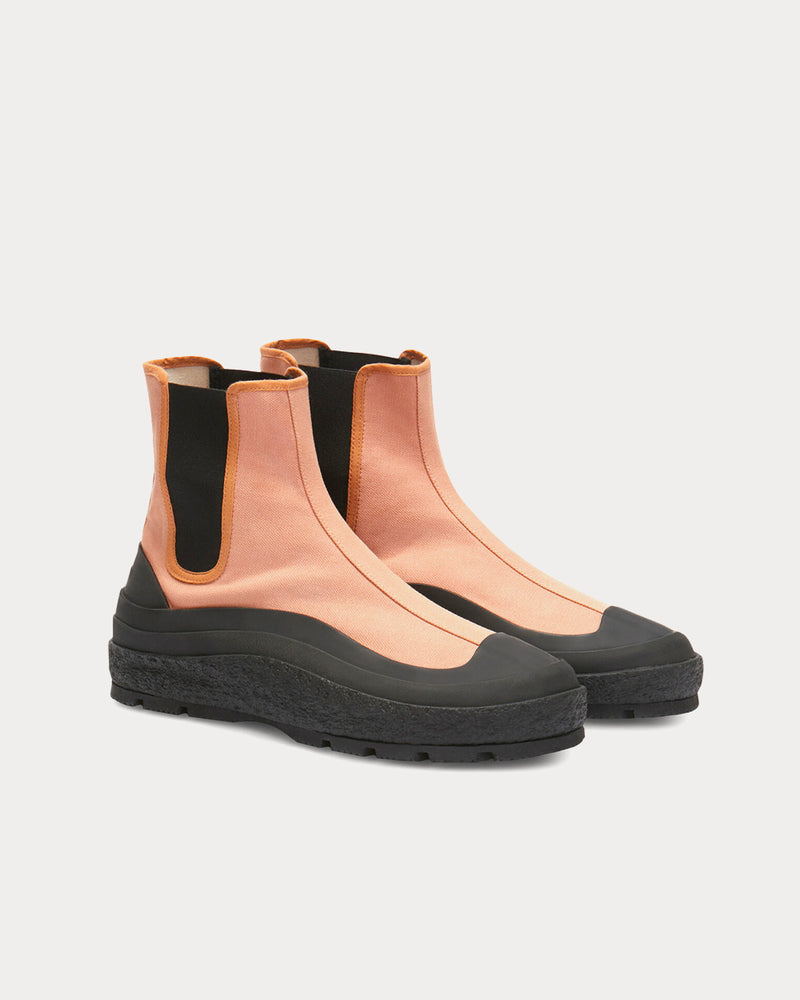 Jil Sander Chelsea Pink High Top Sneakers - 3