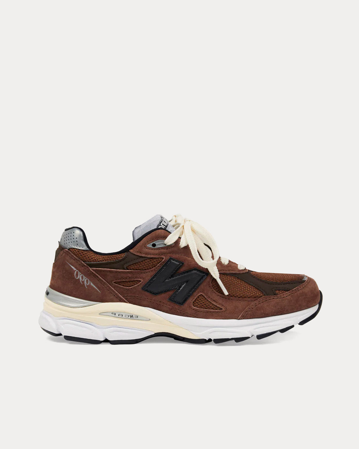 New Balance x Jjjjound 990v3 'Montréal' Brown Low Top Sneakers - 1