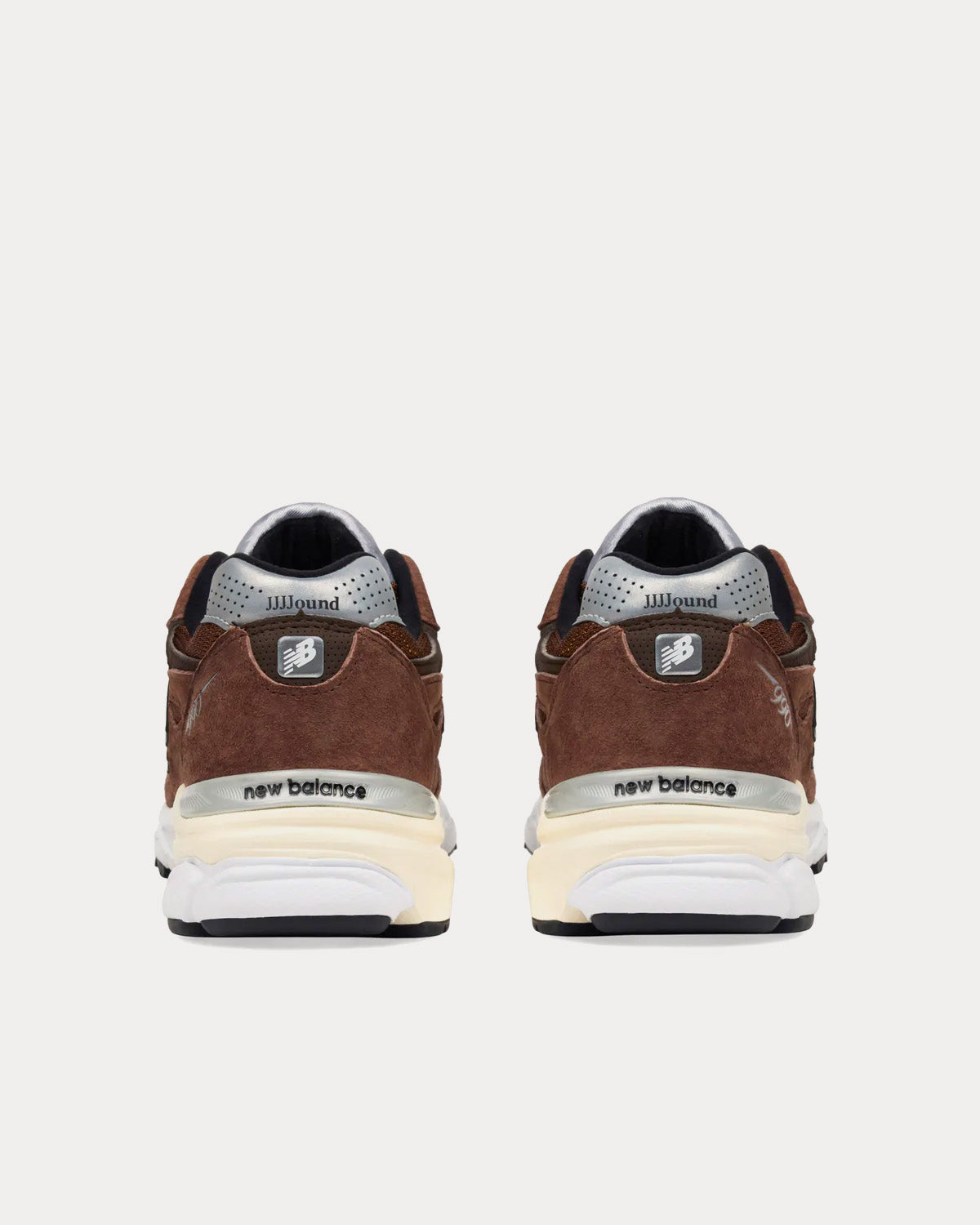 New Balance x Jjjjound 990v3 'Montréal' Brown Low Top Sneakers - 4