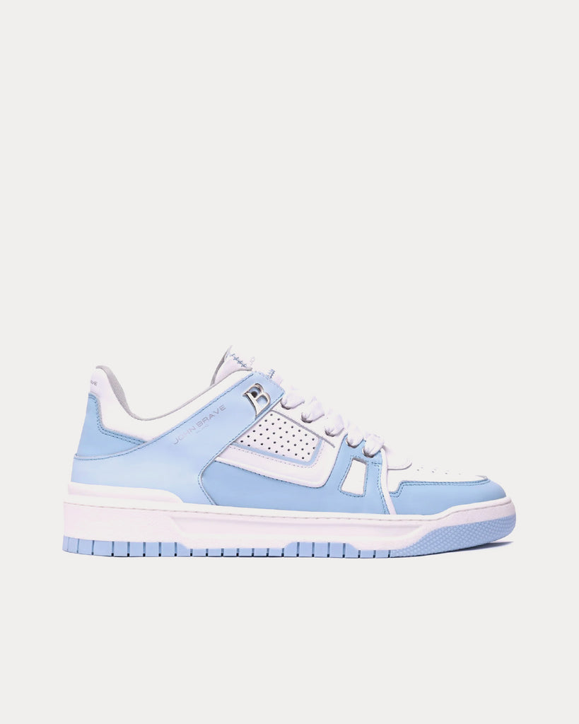 John Brave Rome Baby Blue Low Top Sneakers