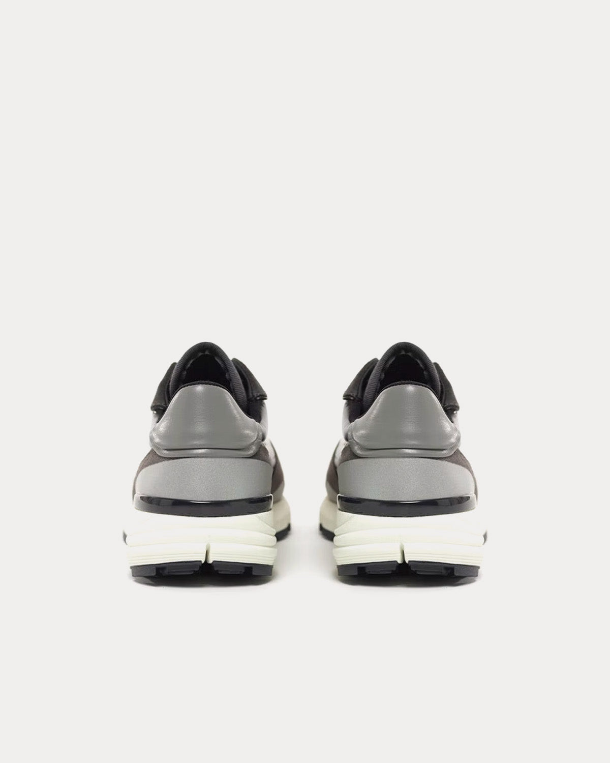 John Elliott Edition One Runner 3M Black Low Top Sneakers - 4