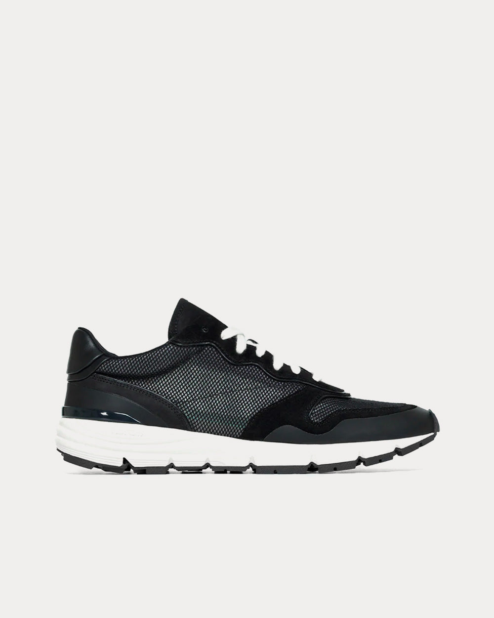 John Elliott Edition One Runner Black / Ivory Low Top Sneakers - 1