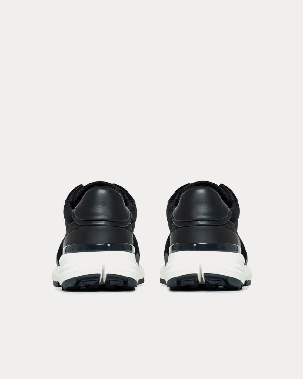 John Elliott Edition One Runner Black / Ivory Low Top Sneakers - 4