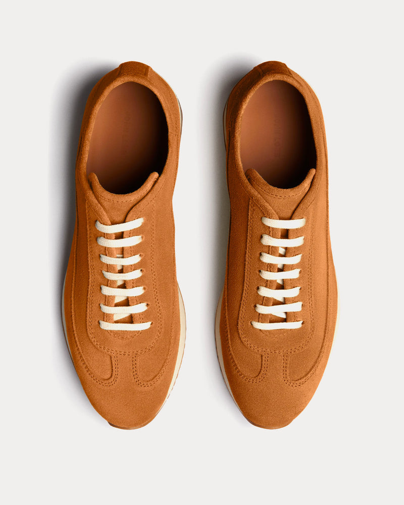 John Lobb Foundry II Suede Cider Low Top Sneakers - 2