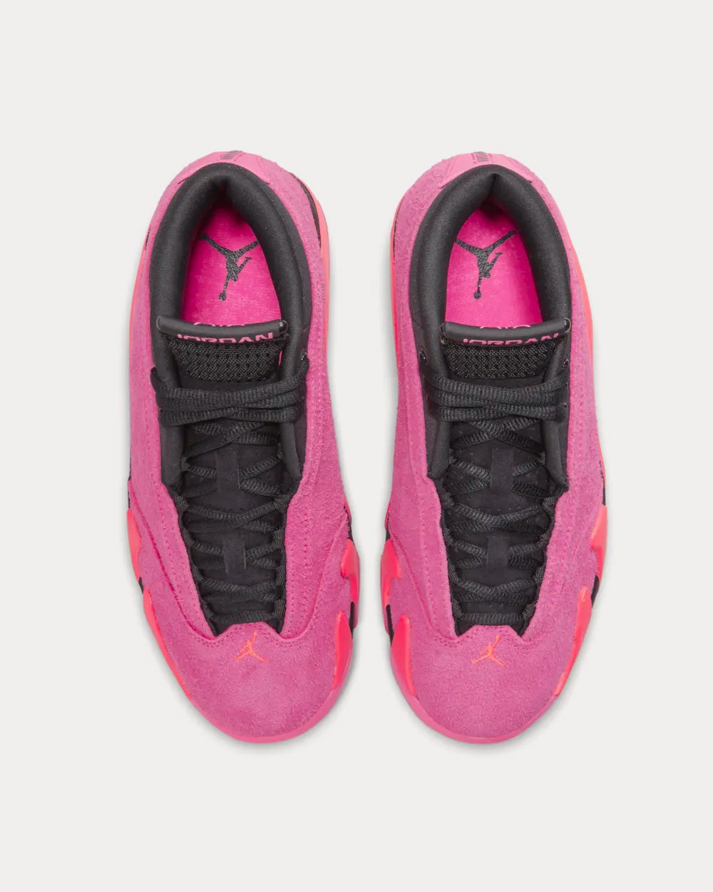 Jordan Air Jordan 14 Low Shocking Pink Low Top Sneakers Sneak in Peace